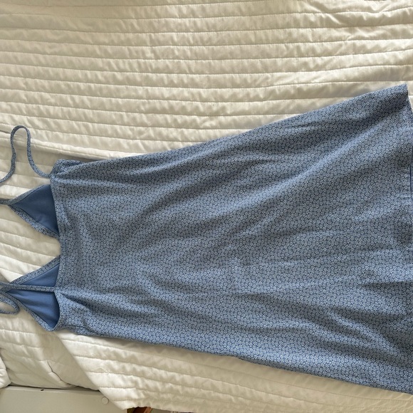 Brand new floral brandy Melville floral blue dress - Picture 2 of 2